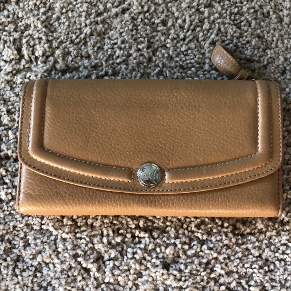 Coach leather wallet